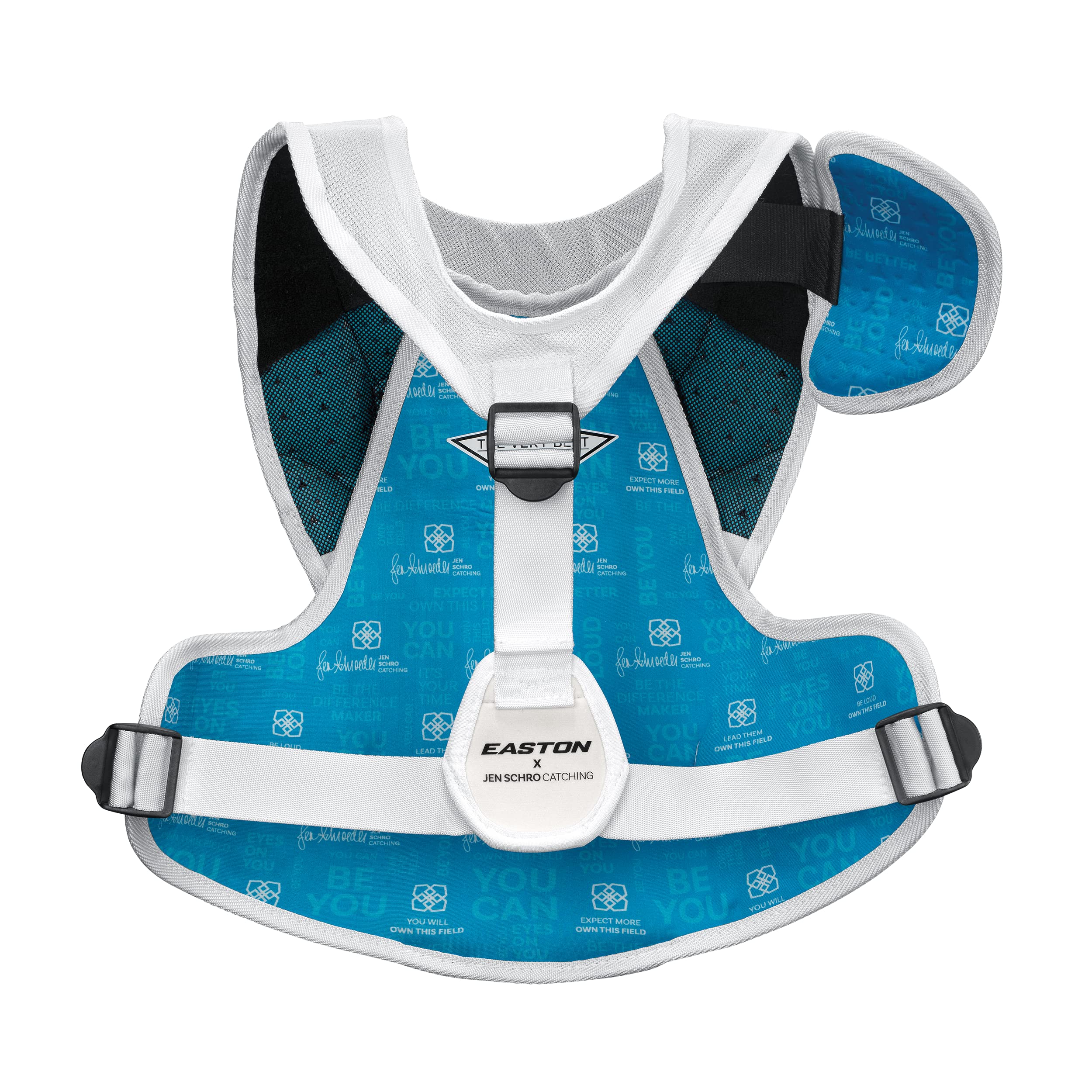 Easton | JEN SCHRO THE VERY BEST Fastpitch Softball Catchers Set | White | Medium