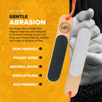Climbskin Double Sided Hand & Finger File - Pocket Sized For Travel - For Flappers, Rips, Cracks - Strong Smooth Hands - Great F