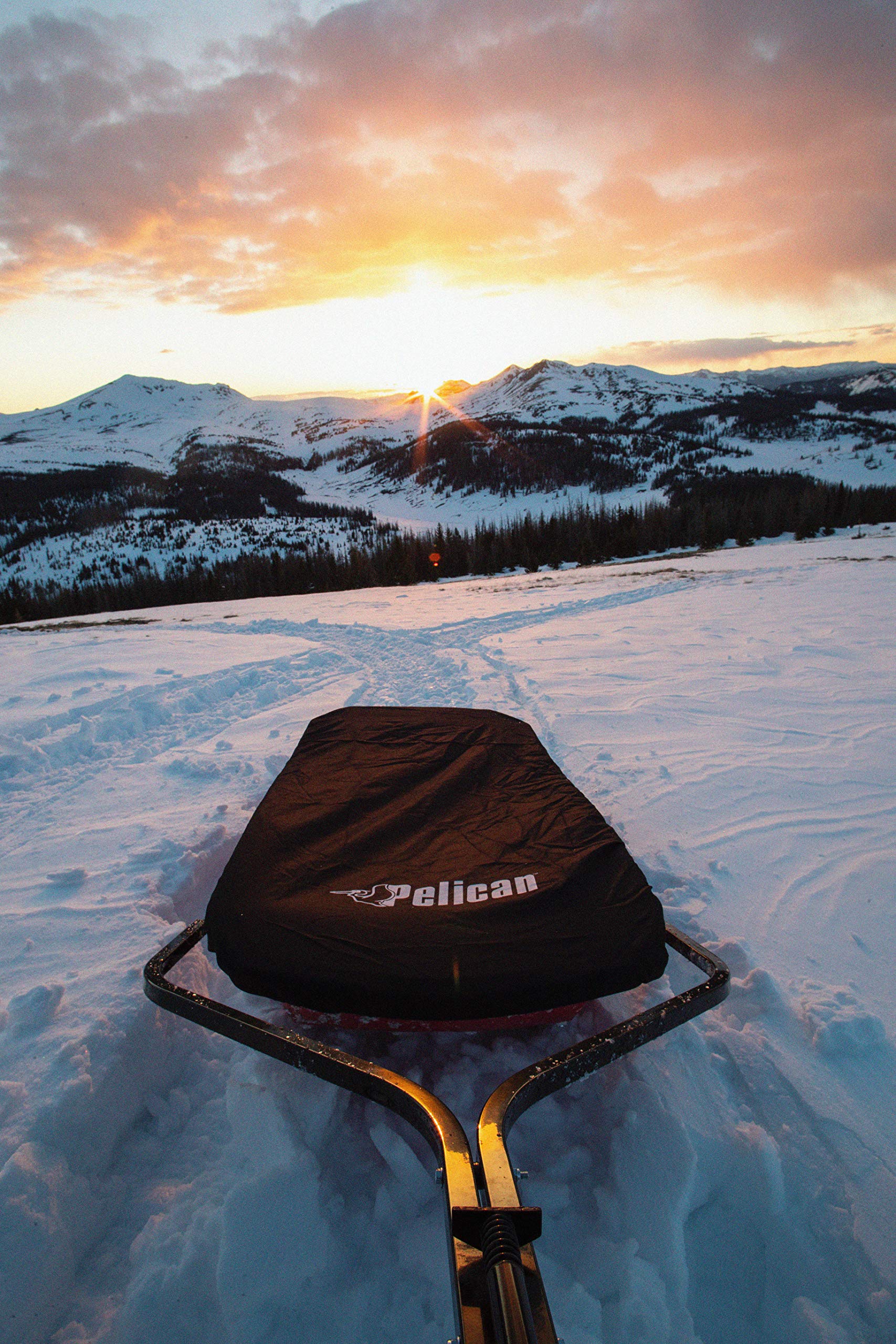 Pelican - Trek Sport 94 Utility sled Comes with Set of Runners, Tow Hitch & a Travel Cover