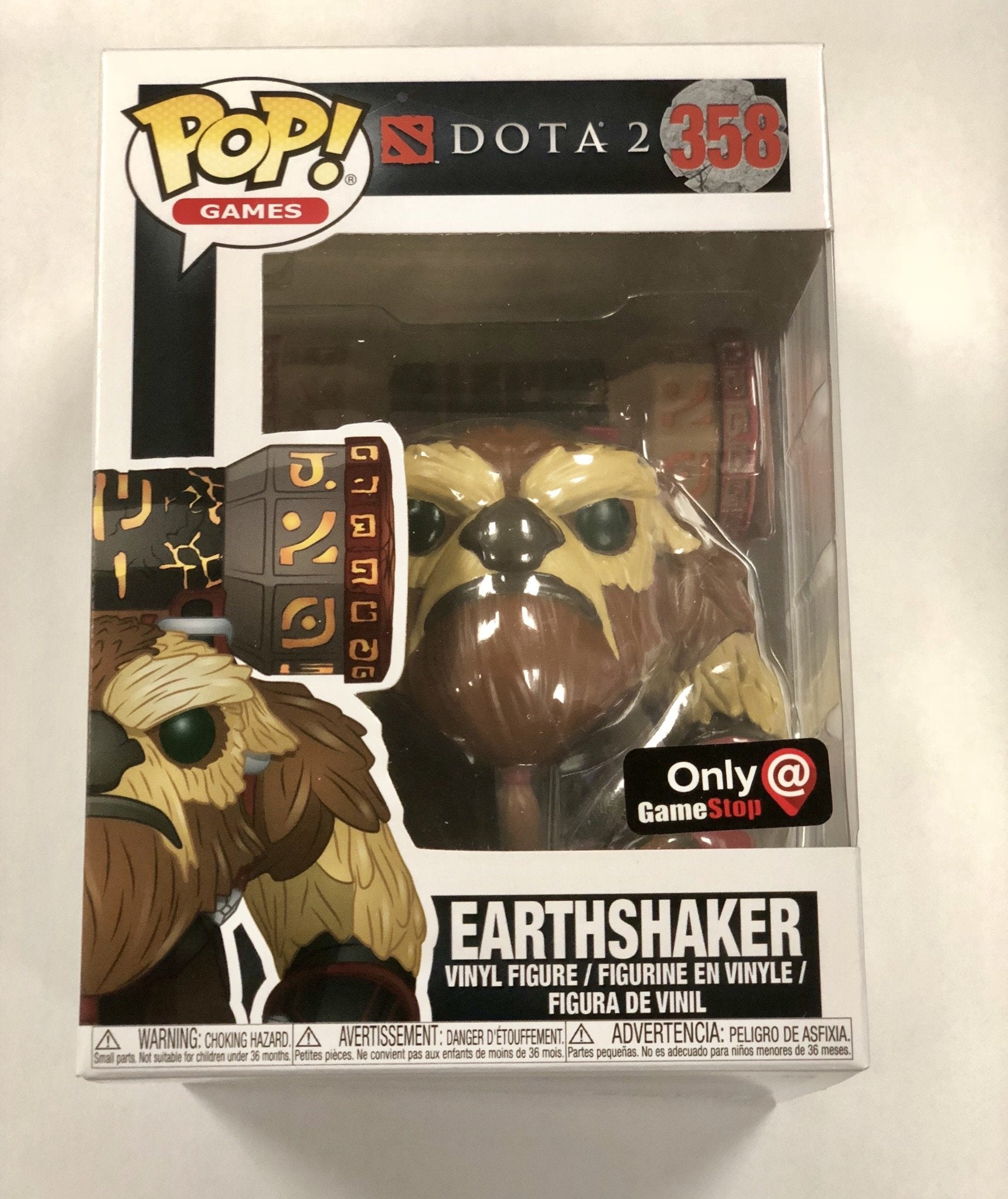 Funko Pop Games: Dota 2- Earthshaker Collectible Figure