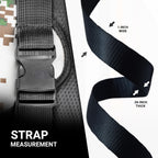 Strapworks Heavyweight Polypropylene Webbing - Heavy Duty Poly Strapping For Outdoor Diy Gear Repair, 1 Inch X 10 Yards - Woodla