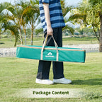 Apudarmis Ladder Toss Game Set, 35X26In Pine Wooden Golf Ladder Lawn Game With 6 Bolos Balls And Carrying Case - Outdoor Backyar