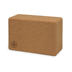 Gaiam Sol Natural Cork Yoga Block , 4-Inch X 6-Inch X 9-Inch