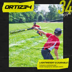 Ortiz34 Bat & Ball Set - Graffiti Plastic Bat & Ball Homerun Set- David Ortiz Backyard Baseball Set for Youth, Kids, Teenagers,