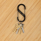 Nite Ize S-Biner Slidelock Stainless Steel Dual Locking Carabiner - S-Biner Key Holder With Locking Gate - Carabiner Organizer F