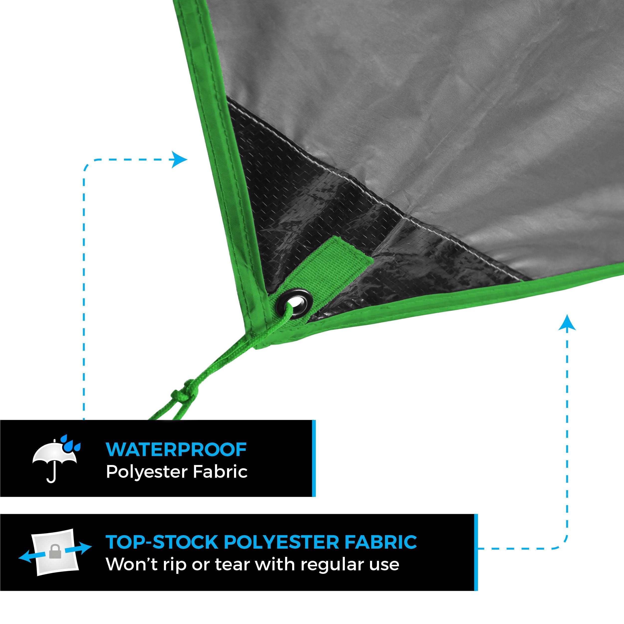 Bear Butt Hammock Rain Fly - 11 X 9 Ft Ultralight Waterproof Tarp For Hammock & Tent Camping