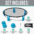 Franklin Sports Spyderball Game Set - Outdoor Beach Game For Kids + Adults - Includes Net, 3 Balls + Carrying Case