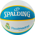 Spalding El Team Real Madrid Sz.7 (83787Z) Basketballs, Youth Unisex, White/Blue, 7