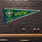 Rico Industries Ncaa North Carolina-Wilmington Seahawks Classic 12'' X 30'' Felt Wall D  Cor Pennant - Great For Home/Bed Room/M