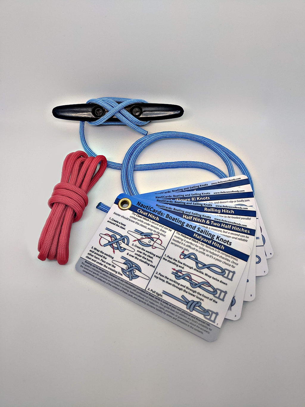 Referenceready Nautical Knot Tying Kit For Boaters And Sailors