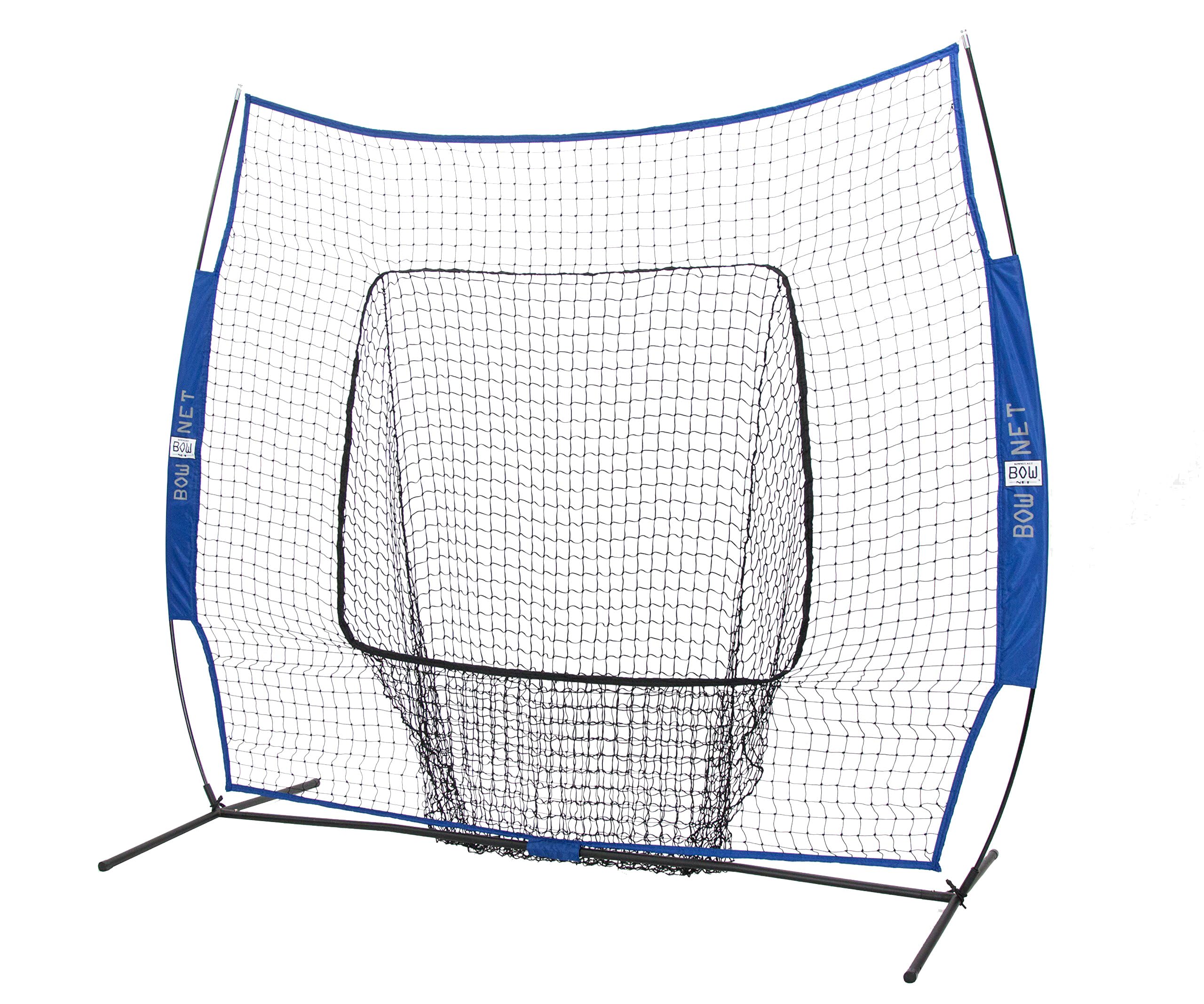Bownet Big Mouth Replacement Net 7 x 7 - Royal Durable Practice Net - Fits Original 7x7 or Big Mouth - Perfect for Training, B