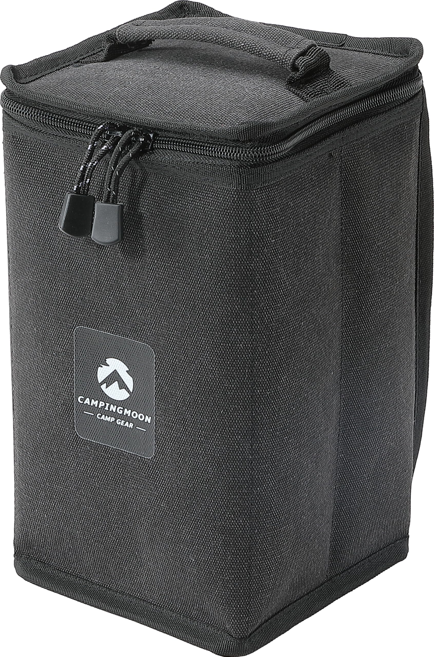 CAMPINGMOON 11 height Camping Gear Lantern Storage Case Black BKT-9-BC