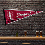 Rico Industries Ncaa Stanford Cardinal Classic 12'' X 30'' Felt Wall D  Cor Pennant - Great For Home/Bed Room/Man Cave D  Cor