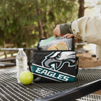 FOCO Philadelphia Eagles Big Logo Stripe 6 Pack Cooler