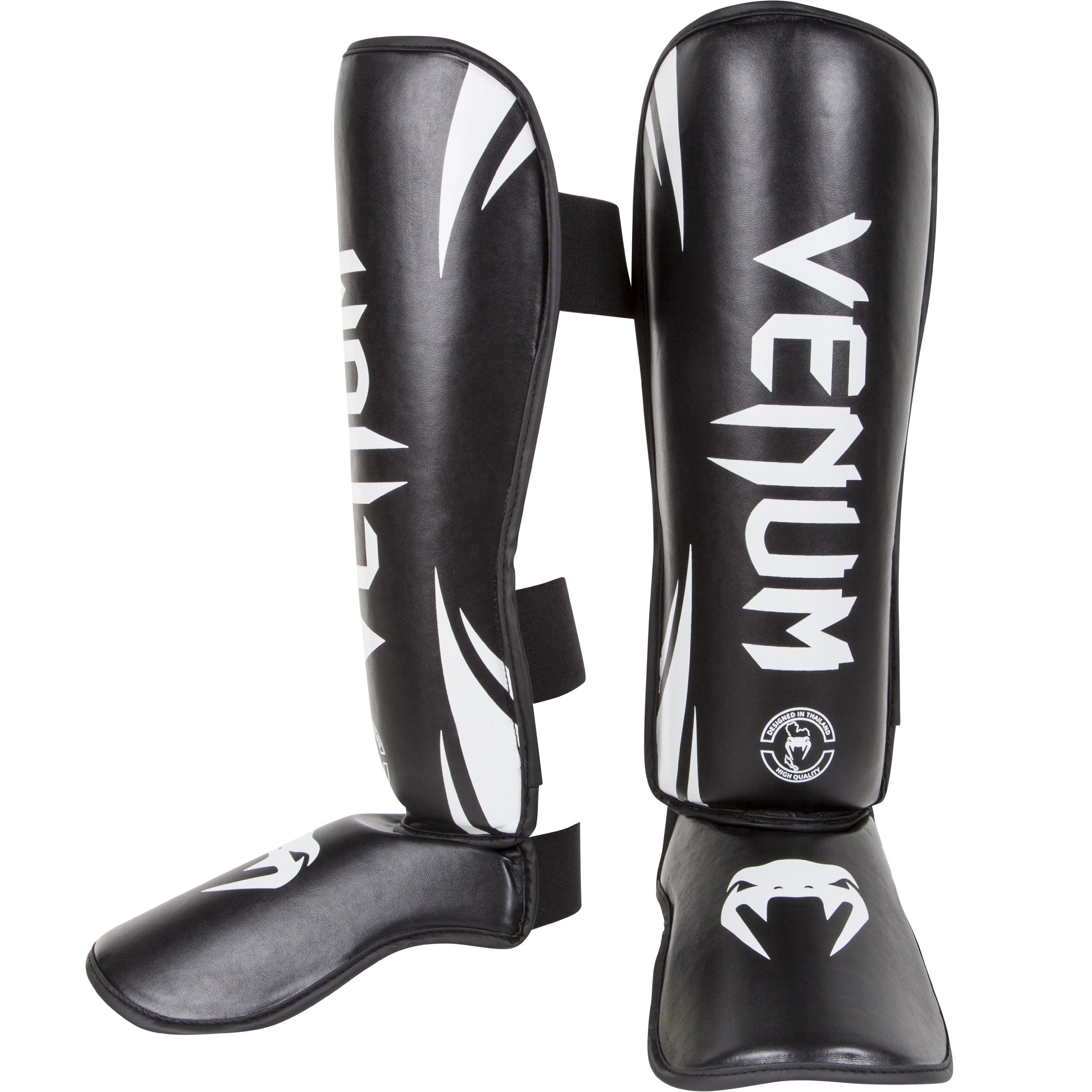 Venum Challenger Standup Shinguards, Black, X-Large