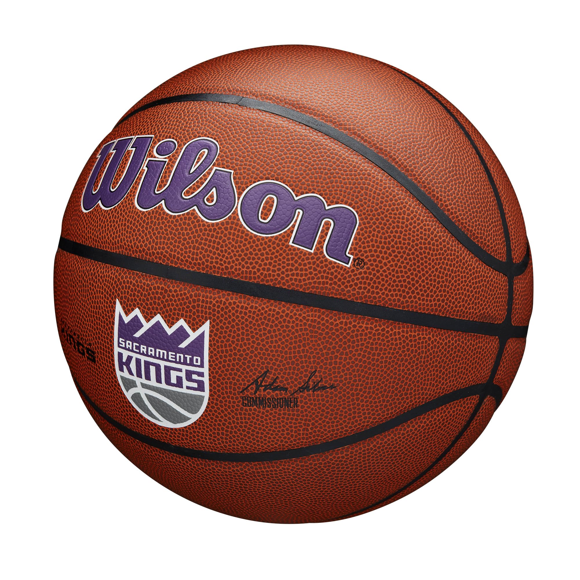 Wilson Nba Team Alliance Basketball - Sacramento Kings, Size 7-29.5''