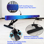 Seliyoo Adjustable Balance Beam For Kids - 8Ft Gymnasitcs Beam - High And Lower Floor Beam For Gymnastic Center Gymnastics Equip