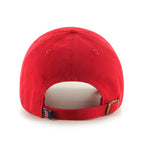 Mlb Boston Red Sox Men'S '47 Brand Batting Practice Clean Up Cap, Red, One-Size