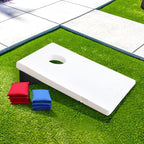 Driveway Games All Weather Ez Carry Portable Bean Bag Cornhole Game Set For Indoor And Outdoor Use With 2 Target Boards And 8 Be