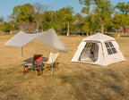 Kazoo Instant Camping Tent (2P Khaki)