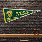Rico Industries Ncaa North Dakota State Bisons Classic 12'' X 30'' Felt Wall D  Cor Pennant - Great For Home/Bed Room/Man Cave D