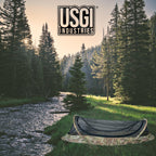 Usgi Industries Bivy Tent  Lightweight Single Person Sleeping Net System For Outdoors, Camping, Survival, Hiking, Backpack  Mesh