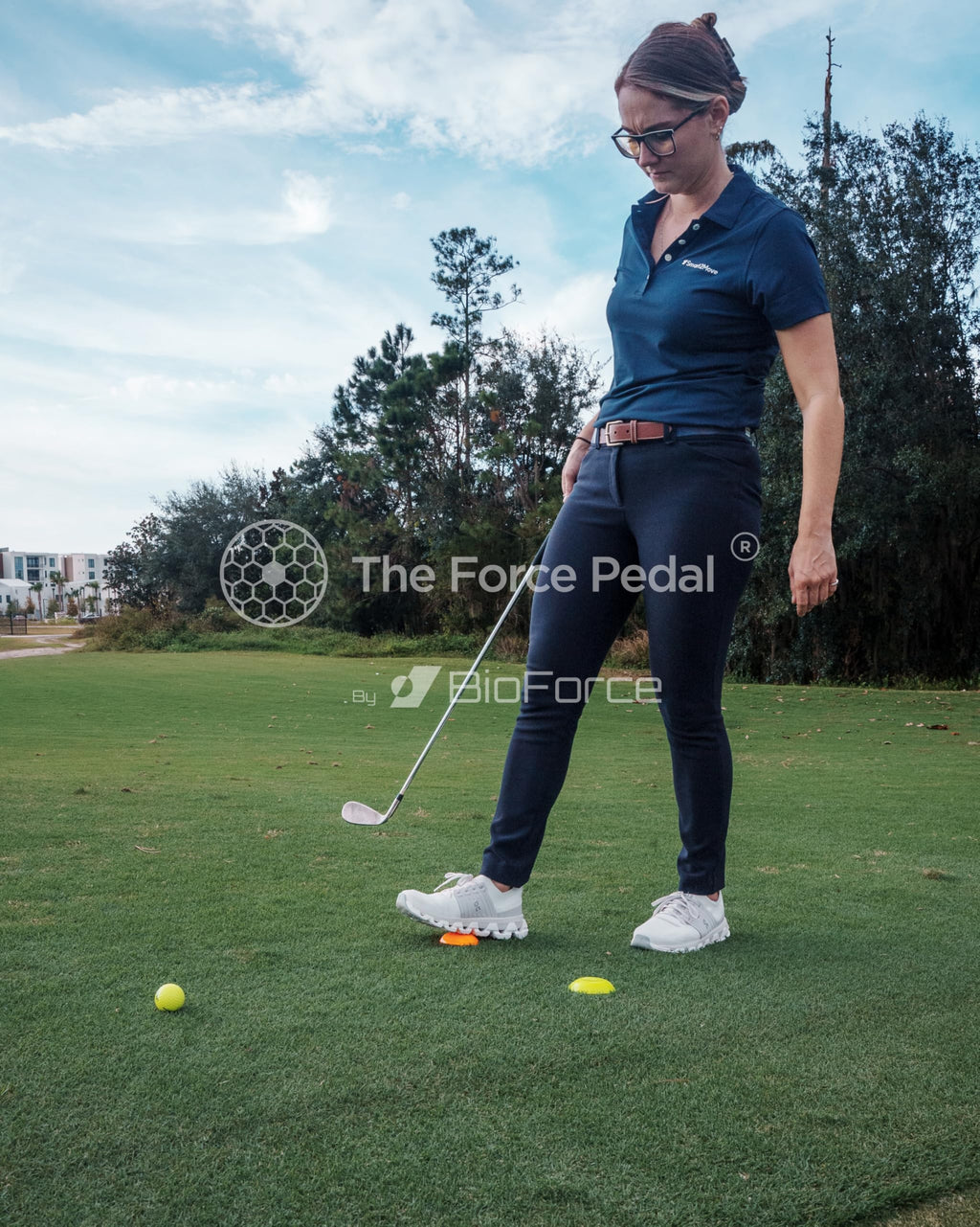 The Force Pedal Bundle -Created Golf Training Aid - Made In Italy- Increase Club Head Speed - Ground Reaction Force And Stabilit