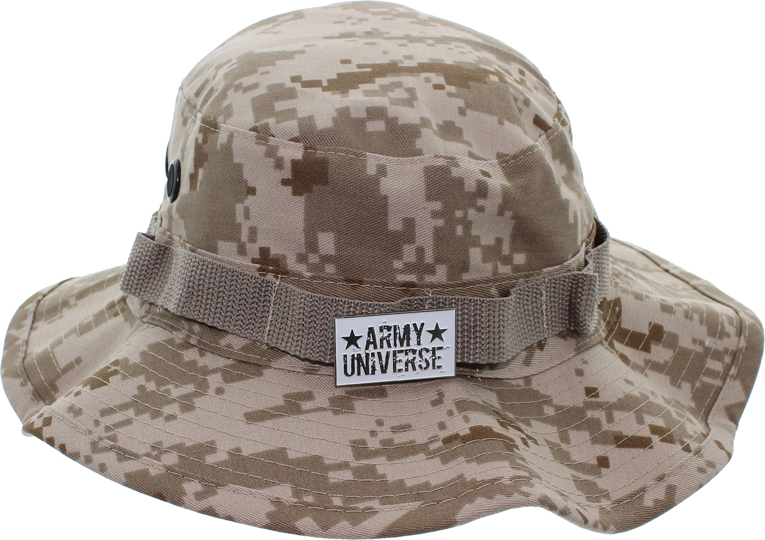 Army Universe Desert Digital Camouflage Tactical Boonie Bucket Hat Pin - Size X-Large 7 ?