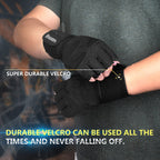Ihuan Ventilated Weight Lifting Gym Workout Gloves With Wrist Wrap Support For Men & Women, Full Palm Protection, For Weightlift