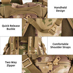 Aigear Tactical Backpack For Men, 25L Military Backpack, 3-Day Bug Out Bag For Camping Hiking Hunting With Molle System Army Day