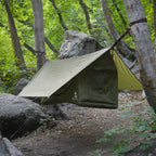 Haven Tent Standard Lay Flat Hammock Tent - Waterproof Tent & Nylon/Polyester Camping Hammock With Mosquito Net - Includes Insul