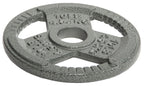 Balancefrom Olympic 2-Inch Cast Iron Plate Weight Plate For Strength Training And Weightlifting, 10-Pound, Set Of 4