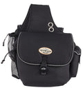 Weaver Leather Trail Gear Saddle Bag, Black, 11 L X 4 W X 8.5 H