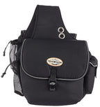 Weaver Leather Trail Gear Saddle Bag, Black, 11 L X 4 W X 8.5 H