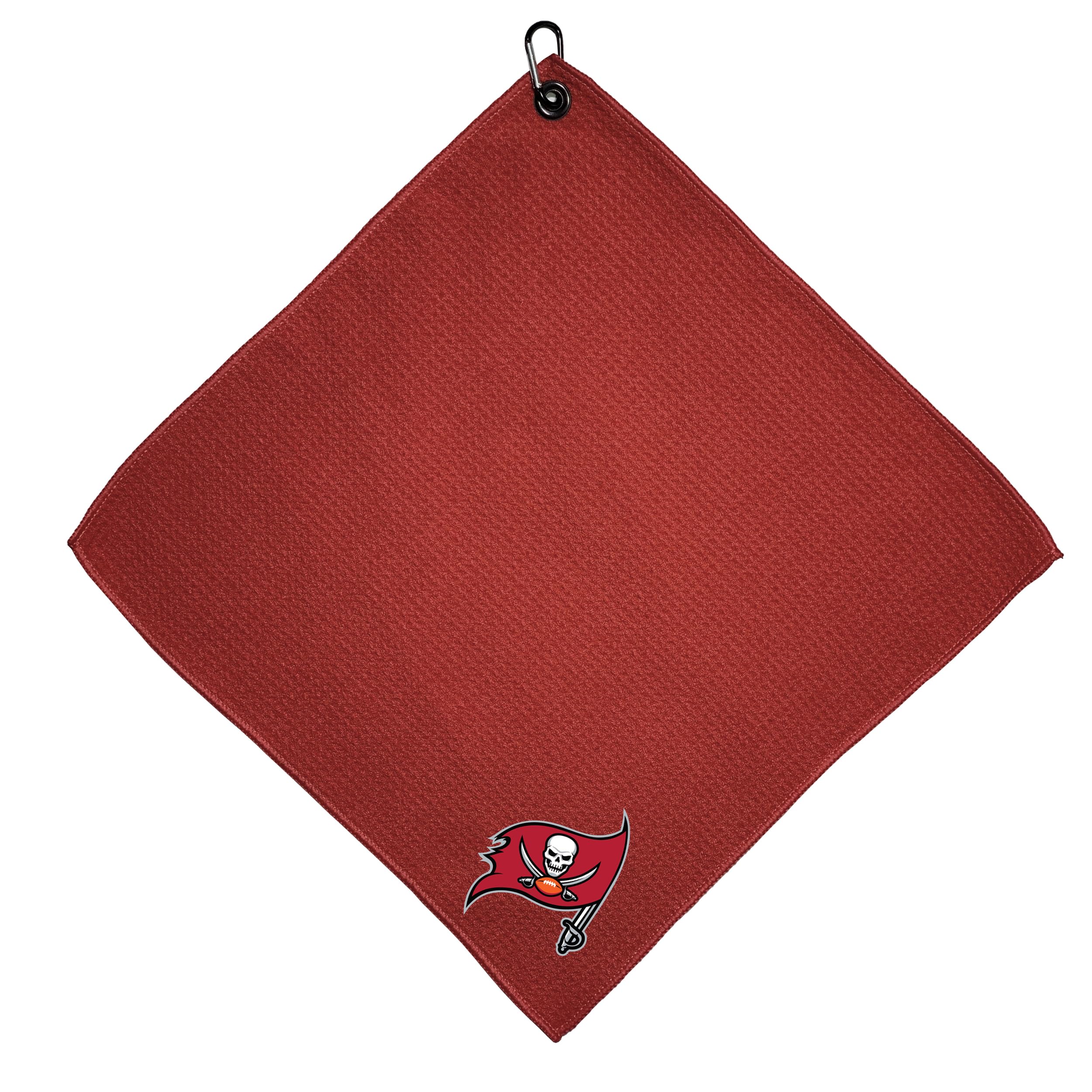 Team Golf NFL Tampa Bay Buccaneers Microfiber Golf Towel, 15x15 (Multicolor)