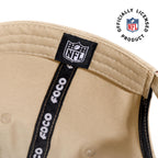 Foco Men'S Kansas City Chiefs-Khaki Cap Nfl Logo Casual Hat, Team Color