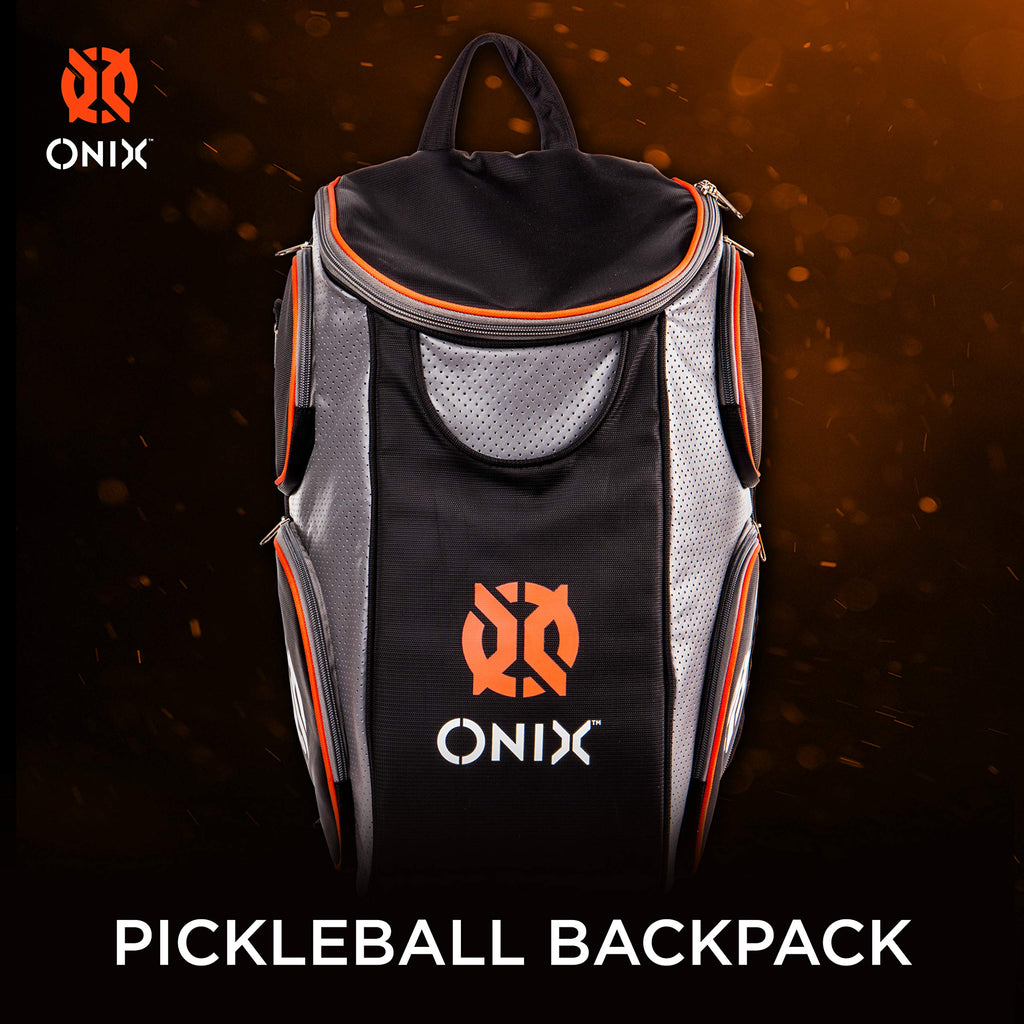 Onix Pickleball Durable Backpack Is Designed To Carry Paddles, Balls, Apparel, And Water Bottles