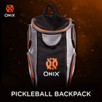 Onix Pickleball Durable Backpack Is Designed To Carry Paddles, Balls, Apparel, And Water Bottles
