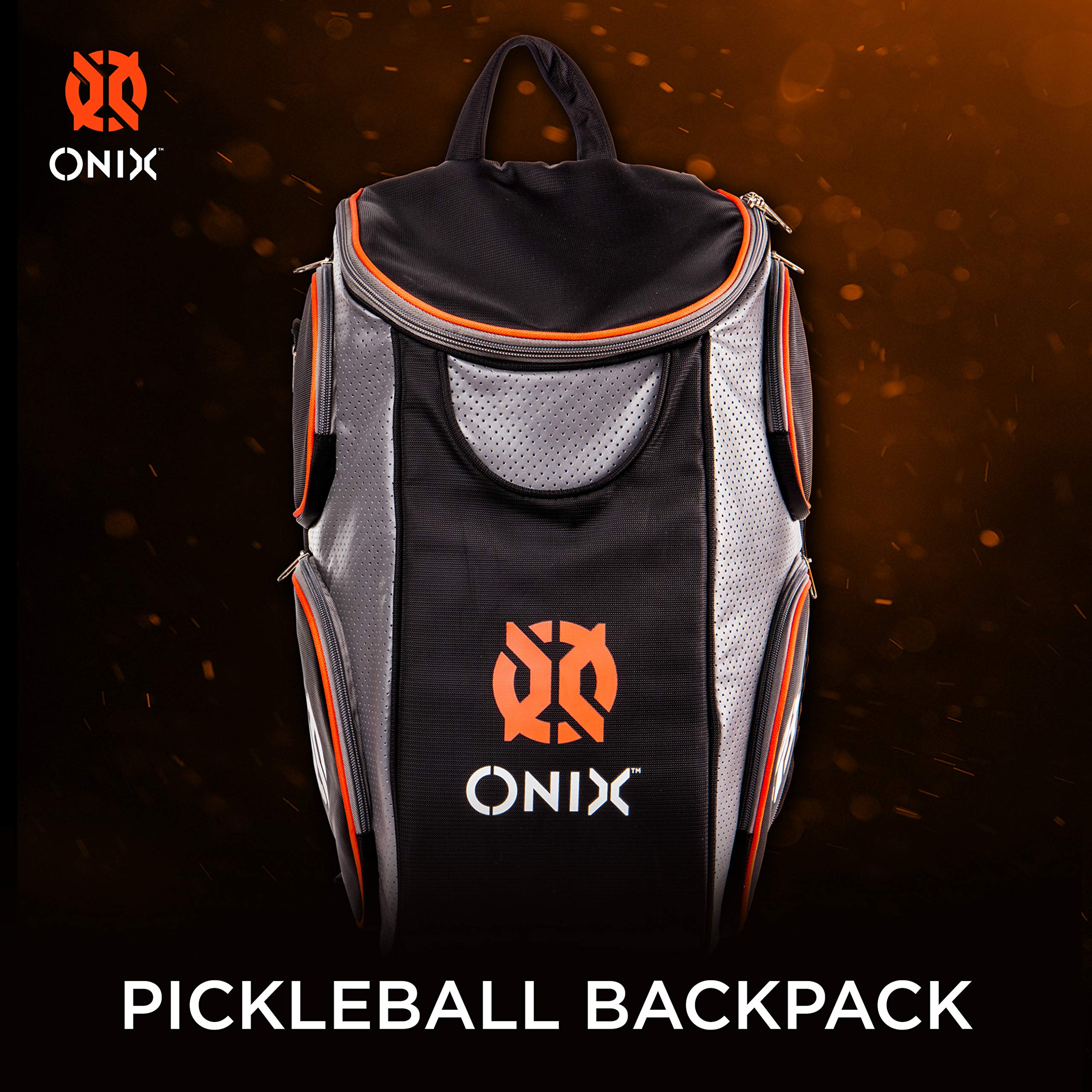 Onix Pickleball Durable Backpack Is Designed To Carry Paddles, Balls, Apparel, And Water Bottles