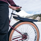 Portland Design Works | Mud Shovel 6.5 Rear Fat/Plus Fender, Black Topo, Universal