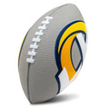 Franklin Sports Nfl Los Angeles Rams Football - Kids Foam Football - Soft Football - Mini Size - Perfect For Gameday - 8.5'' 3D 