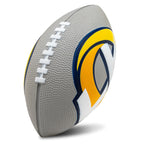 Franklin Sports Nfl Los Angeles Rams Football - Kids Foam Football - Soft Football - Mini Size - Perfect For Gameday - 8.5'' 3D 
