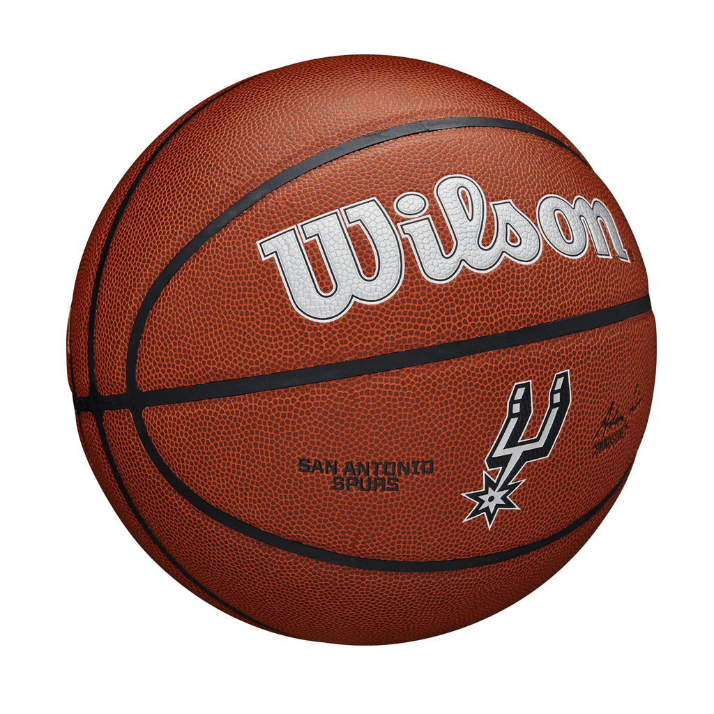 Wilson Nba Team Alliance Basketball - San Antonio Spurs, Size 7-29.5''