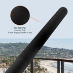 Retrospec Steel Macebell 5 To 30Lbs For Men, Women Steel Mace Strength Training, Full Body Workouts , Matte Black, 7 Lbs