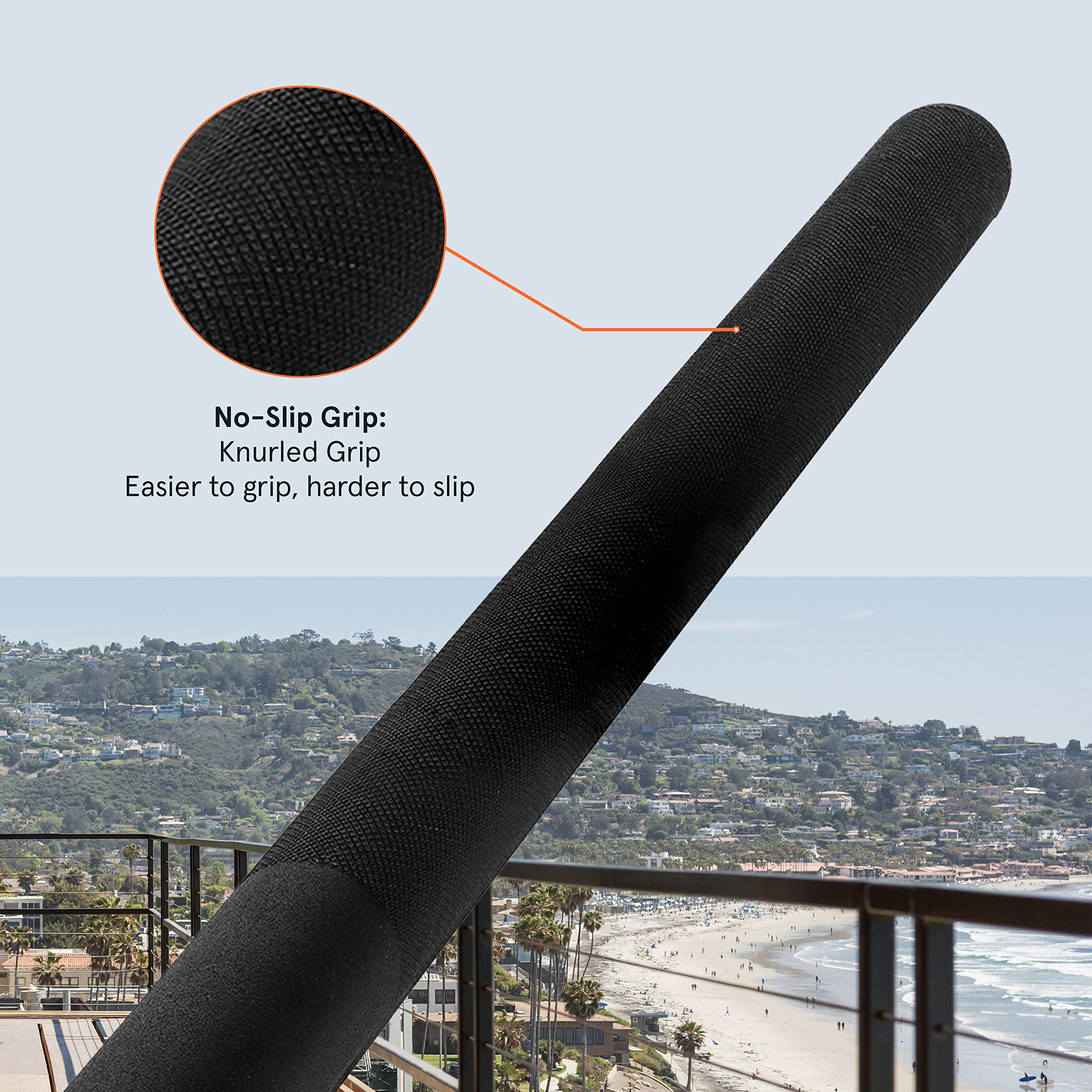 Retrospec Steel Macebell 5 To 30Lbs For Men & Women Steel Mace Strength Training & Full Body Workouts, Matte Black