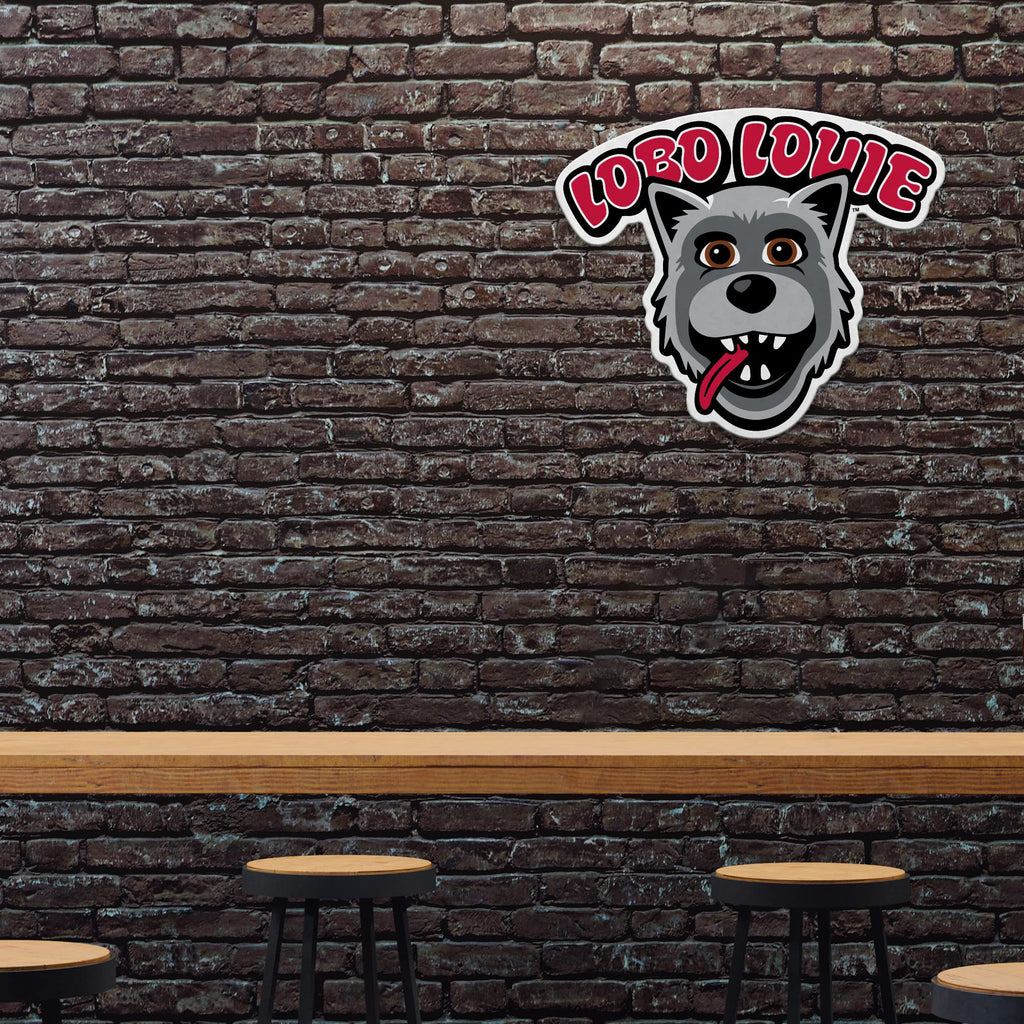 Rico Industries Ncaa New Mexico Lobos Mascot Shape Cut Pennant - Home And Living Room D  Cor - Soft Felt Ez To Hang