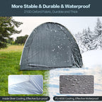 Bike Storage Tent, Anti-Dust Waterproof Bicycle Tent, Portable Bike Storage Tent For 3-4 Bikes, Foldable Bike Shelter For Garden