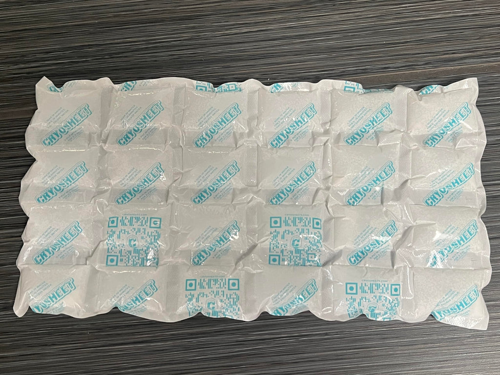 Cryosheet Reusable Ice Pack Ice Sheets, Similar To Original Thermafreeze, World-Bio, And Techni-Ice Reusable Ice Sheets, Long La