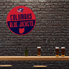 Rico Industries Nhl Columbus Blue Jackets Classic Shape Cut Pennant - Home And Living Room D  Cor - Soft Felt Ez To Hang