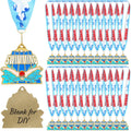 Loetere 12/24/36 Pcs 2.56 March Award Medals Bulk with Neck Ribbon Sport Winner Medal Trophy for Team Tournaments Prize Gift Par
